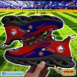 LOSC Lille Max Soul Shoes Personalized Name Sneakers For Fans Product Photo 2