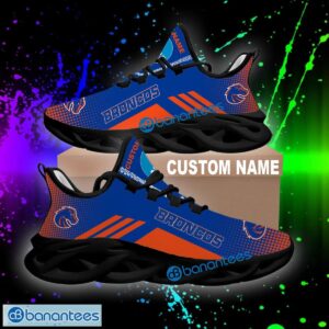 Custom Name NCAA Boise State Broncos Trendy Chunky Sneaker New Design Gift Max Soul Shoes - NCAA Boise State Broncos Max Soul Sneakers New Personalized Design 2