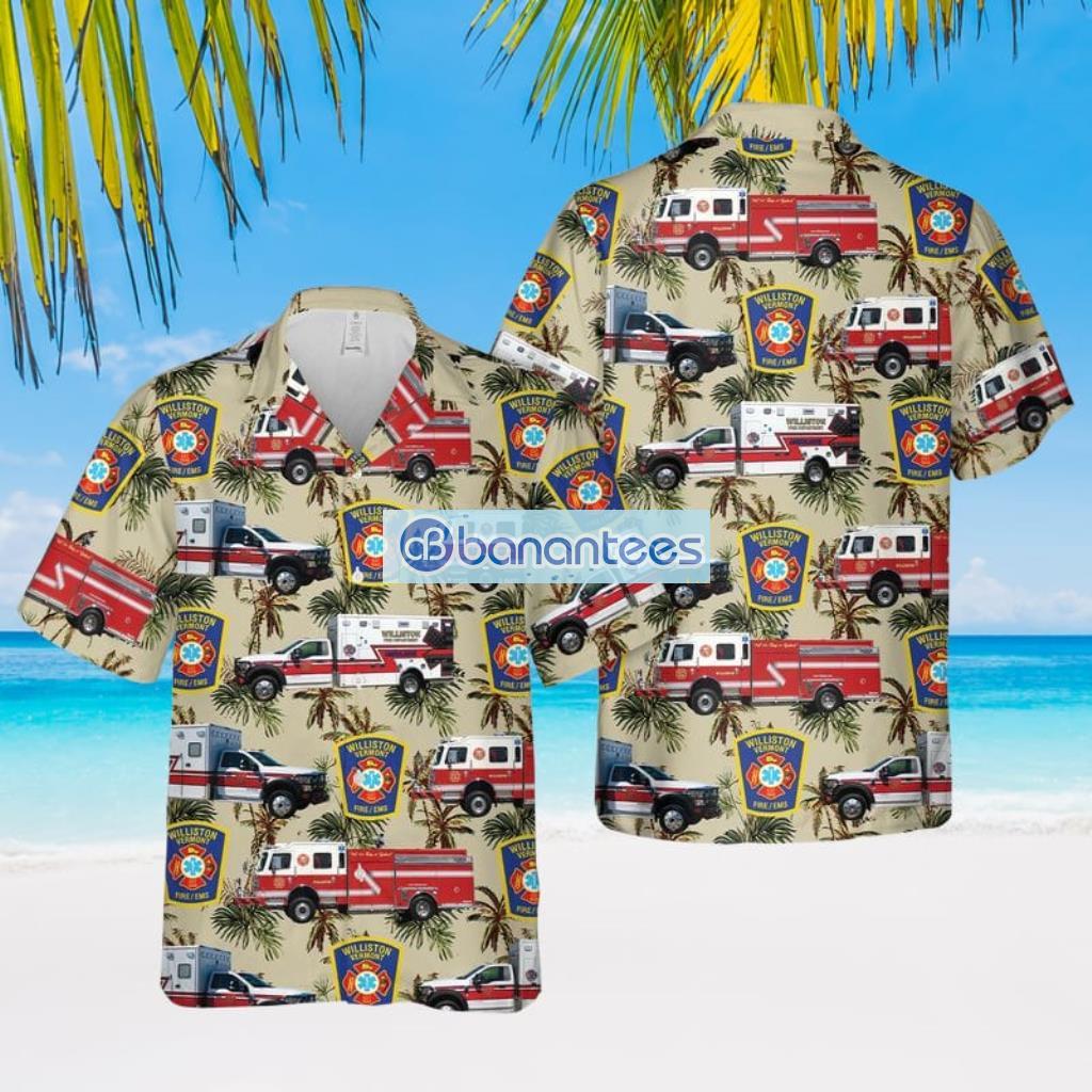 vermont williston fire department tropical hawaiian shirt hip summer trends for men and women image Vermont Williston Fire Department Tropical Hawaiian Shirt Hip Summer Trends For Men And Women Product Photo 1