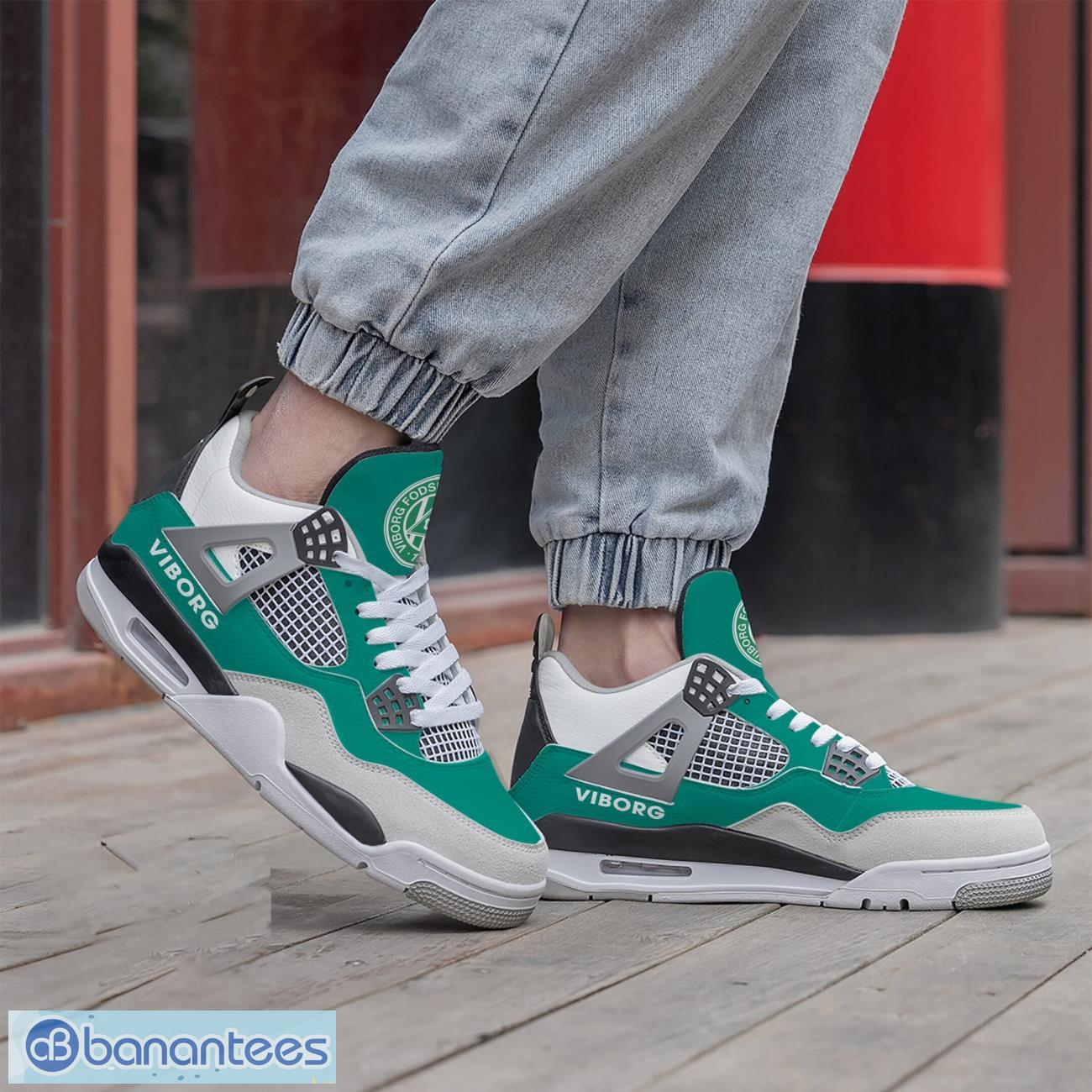 viborg ff air jordan 4 shoes men and women sneakers gift 1 image Viborg FF Air Jordan 4 Shoes Men And Women Sneakers Gift Product Photo 2