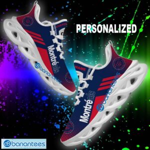 Custom Name CFL Montreal Alouettes Athleisure Sport Sneaker New Design Gift Max Soul Shoes - CFL Montreal Alouettes Max Soul Sneakers New Personalized Design 1