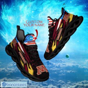NCAA Minnesota Golden Gophers Design For Fans Loves Custom Your Name Max Soul Shoes Product Photo 1