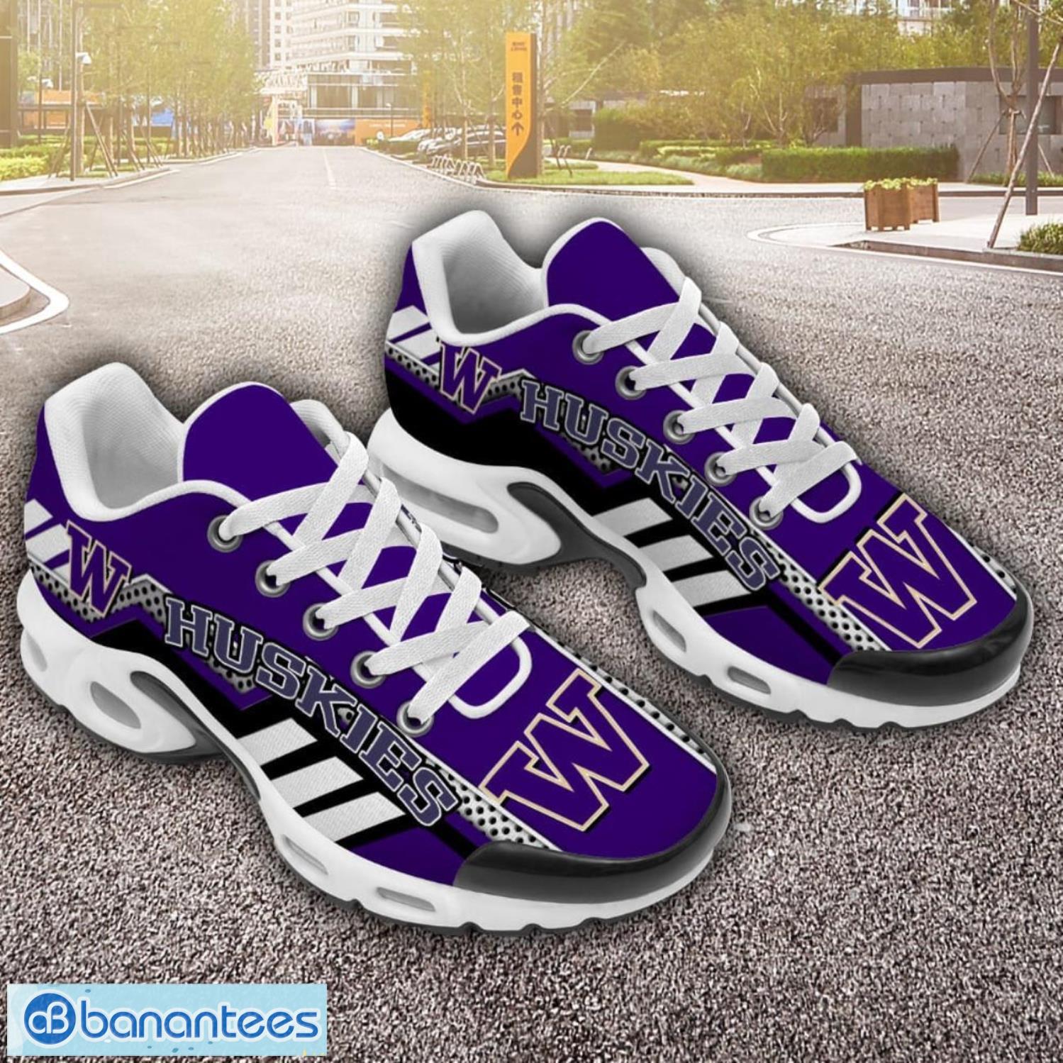 washington huskies tn shoes sports team gift air cushion sports shoes for men women image Washington Huskies TN Shoes Sports Team Gift Air Cushion Sports Shoes For Men Women Product Photo 1