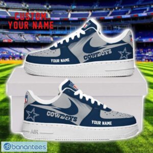Dallas Cowboys Custom Name Air Force Shoes Sneakers For Men Women Gift Product Photo 1