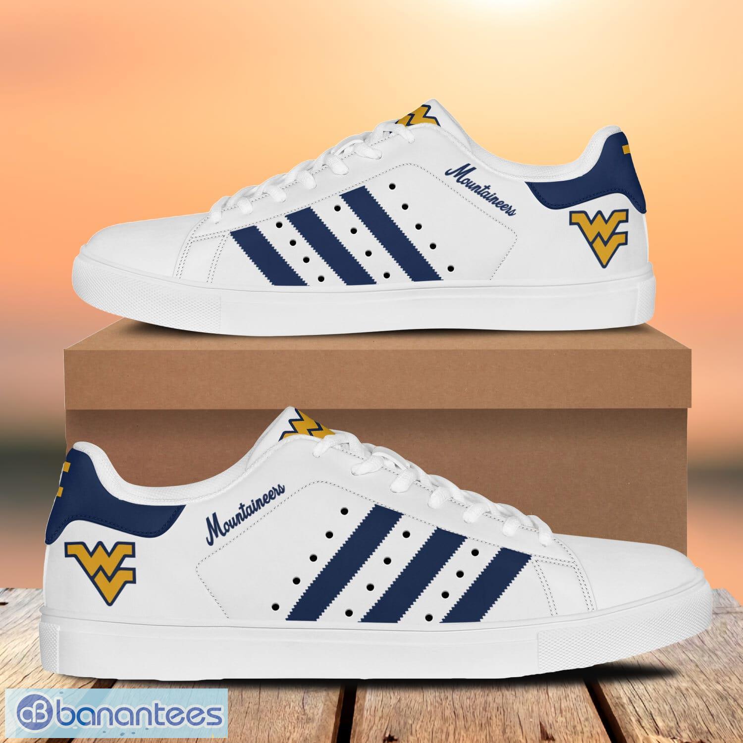 west virginia mountaineers low top skate shoes fans gift men women shoes image West Virginia Mountaineers Low Top Skate Shoes Fans Gift Men Women Shoes Product Photo 1