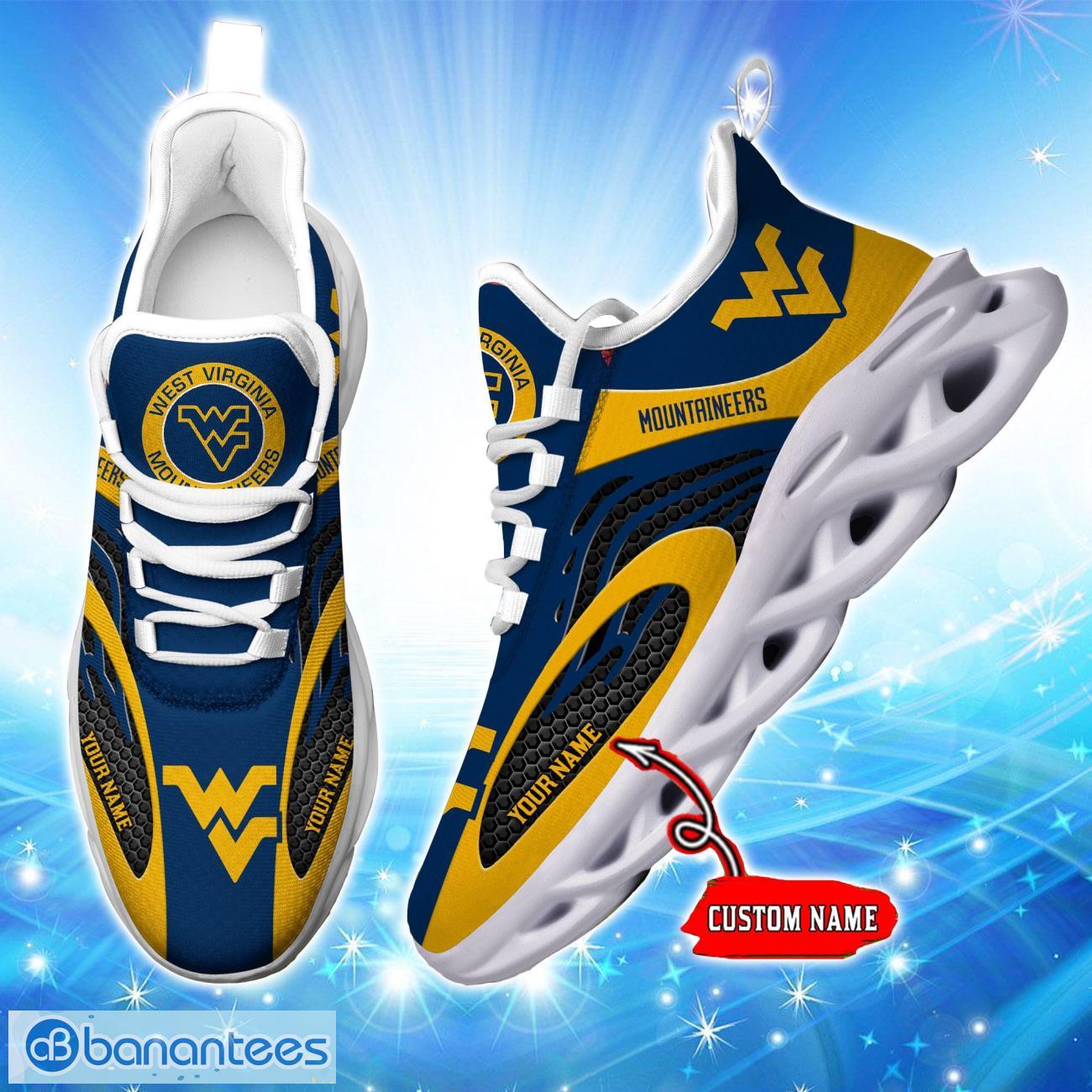 west virginia mountaineers max soul shoes trending design for men women running sneakers gift 2 image West Virginia Mountaineers Max Soul Shoes Trending Design For Men Women Running Sneakers Gift Product Photo 3
