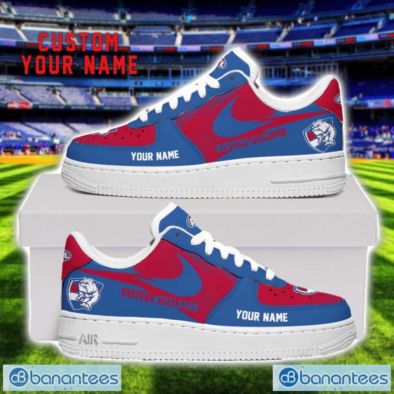 western bulldogs air force shoes sneakers for men women gift custom name image Western Bulldogs Air Force Shoes Sneakers For Men Women Gift Custom Name Product Photo 1