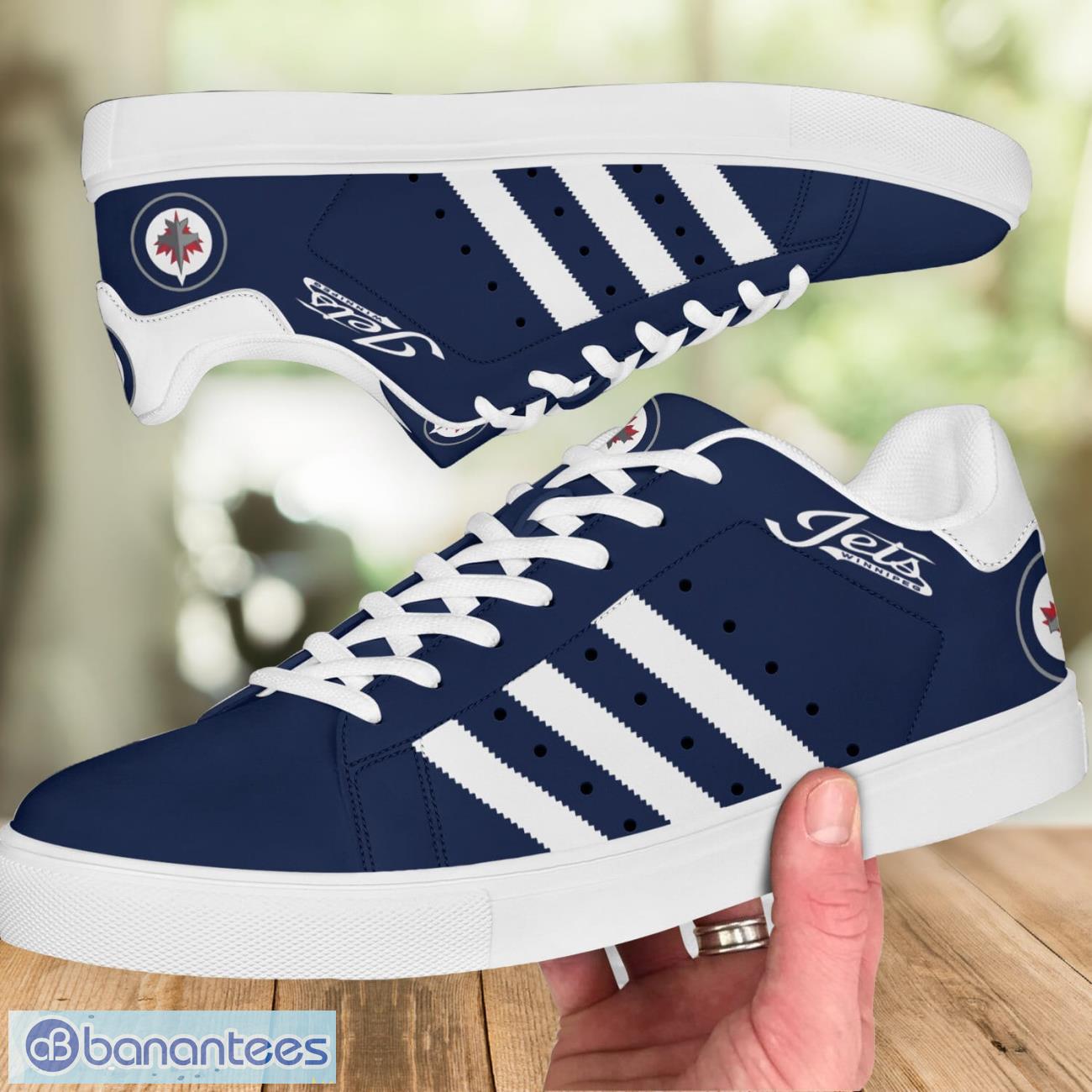 winnipeg jets low top skate shoes fans sneakers men women gift 1 image Winnipeg Jets Low Top Skate Shoes Fans Sneakers Men Women Gift Product Photo 2