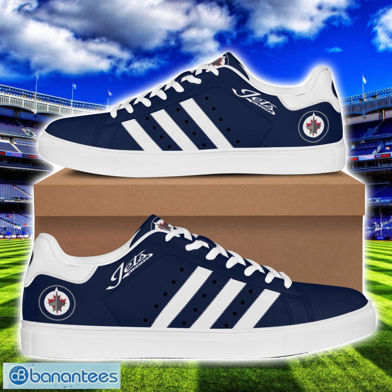 winnipeg jets low top skate shoes fans sneakers men women gift image Winnipeg Jets Low Top Skate Shoes Fans Sneakers Men Women Gift Product Photo 1