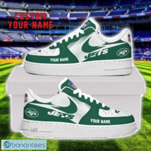 New York Jets Custom Name Air Force Shoes Sneakers For Men Women Gift Product Photo 1