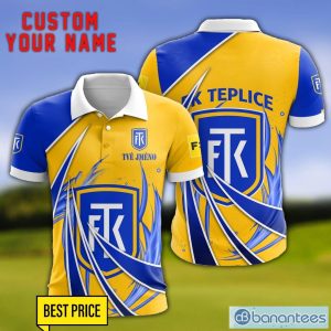 FK Teplice Personalized Name 3D Polo Shirt Gift For Sport Golf Lover Product Photo 1