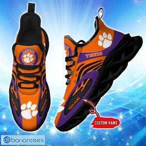 Clemson Tigers Max Soul Shoes Trending Design For Men Women Running Sneakers Gift Product Photo 2