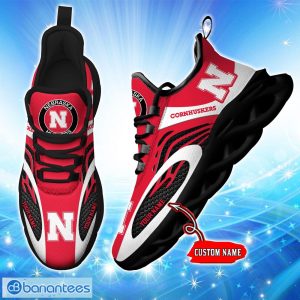 Nebraska Cornhuskers Max Soul Shoes Trending Design For Men Women Running Sneakers Gift Product Photo 2