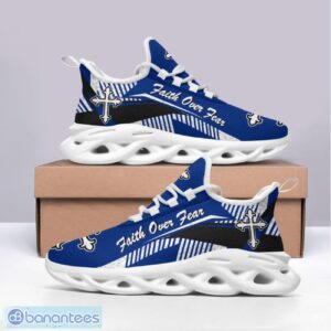 Jesus Faith Over Fear Clunky Blue Max Soul Shoes Running Sneakers Product Photo 2