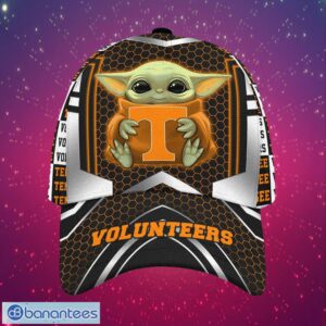 NCAA Tennessee Volunteers Logo Design Baby Yoda Gifts For Fans Full Over Print Cap Product Photo 1