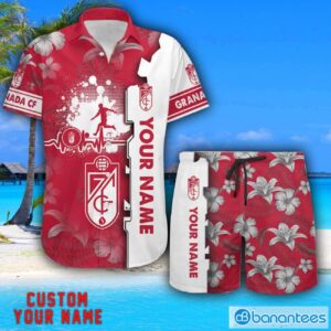 Granada Tropical Combo Hawaiian Shirt And Shorts Personalized Name For Fans Product Photo 1