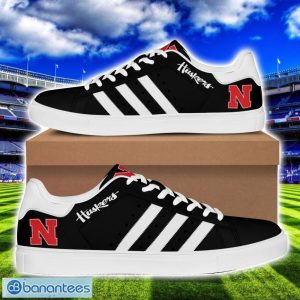 Nebraska Cornhuskers Football Men Women Low Top Skate Shoes New Gift Product Photo 1