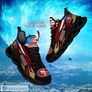 NCAA San Francisco 49ers Design For Fans Loves Custom Your Name Max Soul Shoes Product Photo 1