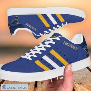 St. Louis Blues Low Top Skate Shoes Fans Gift Men Women Shoes Product Photo 2