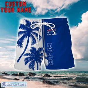 Buffalo Bills Coconut Pattern Hawaiian Shirt And Shorts Personalized Name Unique Gift For Summer Product Photo 2