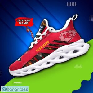 Kansas City Chiefs NFL Max Soul Shoes Sneakers Custom Name All Printed Logo Team For Fans Product Photo 4