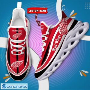 NHL Detroit Red Wings Sneakers Clunky Max Soul Shoes Men Women Team Shoes Product Photo 1
