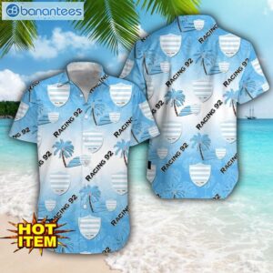 Racing 92 Hawaii 3D Printing Tropical Hawaiian Shirt For Men And Women Beach Summer Gift Product Photo 1