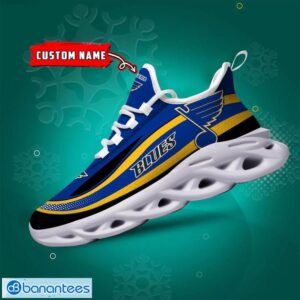NHL St. Louis Blues Sneakers Clunky Max Soul Shoes Men Women Team Shoes Product Photo 3