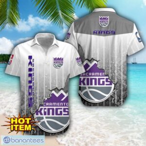 Sacramento Kings Logo Broken Wall Printed 3D Hawaiian Shirt For Fans Product Photo 1