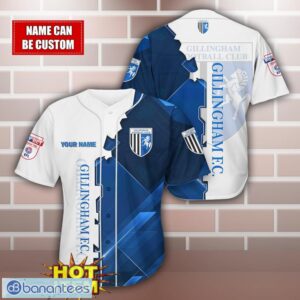 Gillingham Personalized Name 3D Baseball Jersey Shirt Product Photo 1