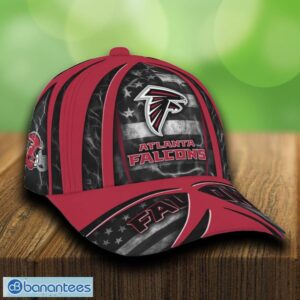 Atlanta Falcons USA Flag Patriotic Cap & Hat Print Independence Day For Fans - Atlanta Falcons USA Flag Patriotic Cap_1