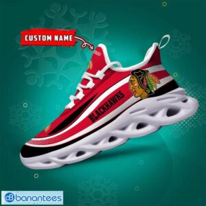 NHL Chicago Blackhawks Sneakers Clunky Max Soul Shoes Men Women Team Shoes Product Photo 3