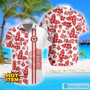 Brentford FC Turtle Flower Pattern Aloha Hawaiian Shirt And Shorts Beach Set For Men And Women Product Photo 1