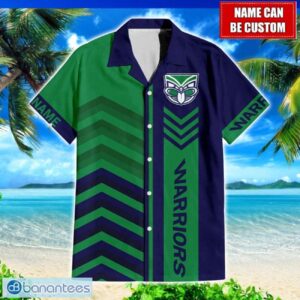 Custom Name Warriors NRL Hawaiian Shirt Gift Ideas For Summer Product Photo 1
