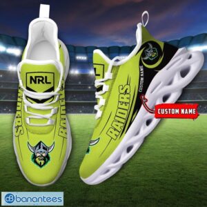 Canberra Raiders Personalized Name Gift Max Soul Shoes Men Women Team Shoes Product Photo 3