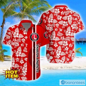 Charlton Athletic F.C Turtle Flower Pattern Aloha Hawaiian Shirt And Shorts Beach Set For Men And Women Product Photo 1