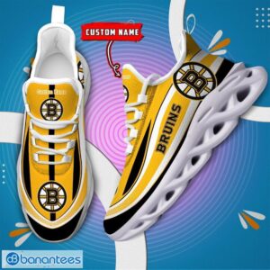 NHL Boston Bruins Sneakers Clunky Max Soul Shoes Men Women Team Shoes Product Photo 1