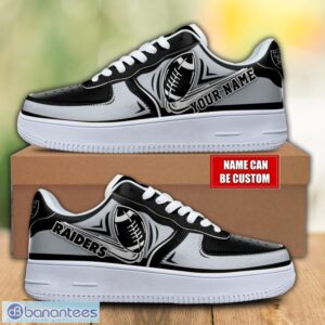 Las Vegas Raiders NFL Air Force Sneakers For Men And Women Personalized Gift AF1 Shoes Product Photo 2