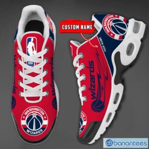 Washington Wizards NBA Air Cushion Sports Shoes Custom Name TN Sneakers For Fans Product Photo 3