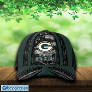 Green Bay Packers USA Flag Patriotic Cap & Hat Print Independence Day For Fans - Green Bay Packers USA Flag Patriotic Cap_3