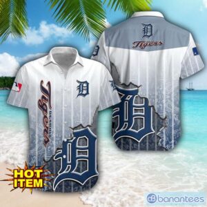 Detroit Tigers Hawaii 3D Printing Tropical Hawaiian Shirt For Men And Women Beach Summer Gift Product Photo 1
