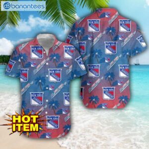 New York Rangers Hawaii 3D Printing Tropical Hawaiian Shirt For Men And Women Beach Summer Gift Product Photo 1