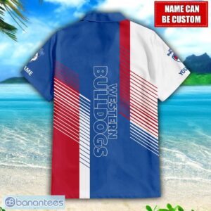 Western Bulldogs AFL Custom Name Hawaiian Shirt For Men And Women Beach Gift Product Photo 2