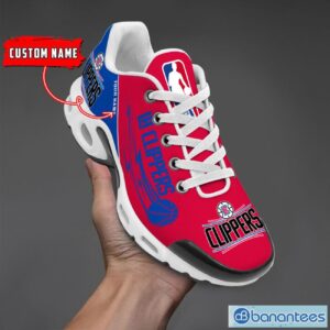 Los Angeles Clippers NBA Air Cushion Sports Shoes Custom Name TN Sneakers For Fans Product Photo 1