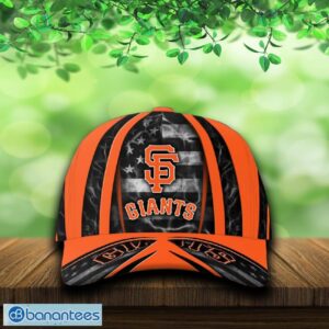 San Francisco Giants USA Flag Patriotic Cap & Hat Print Independence Day For Fans - San Francisco Giants USA Flag Patriotic Cap_3