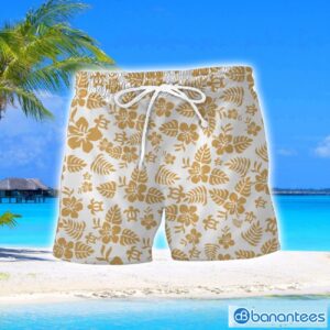 Port Vale Turtle Flower Pattern Aloha Hawaiian Shirt And Shorts Beach Set For Men And Women Product Photo 2