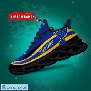 NHL St. Louis Blues Sneakers Clunky Max Soul Shoes Men Women Team Shoes Product Photo 2