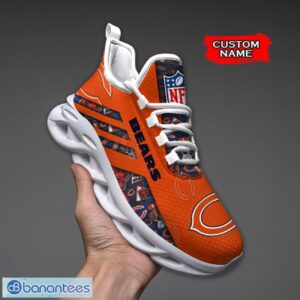Chicago Bears NFL Max Soul Shoes Sneakers Custom Name All Printed Logo Team For Fans Product Photo 1