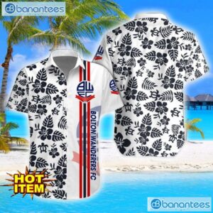 Bolton Wanderers Turtle Flower Pattern Aloha Hawaiian Shirt And Shorts Beach Set For Men And Women Product Photo 1