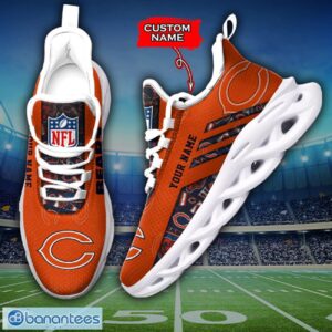 Chicago Bears NFL Max Soul Shoes Sneakers Custom Name All Printed Logo Team For Fans Product Photo 2